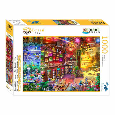 Brain Tree Puzzle Strandbar / 1000 Teile / ab 14 Jahren