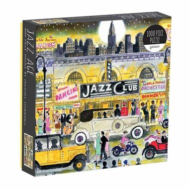 Galison Puzzle Jazzclub / 1000 Teile / ab 8 Jahren