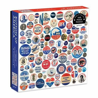 Galison Puzzle Badges of America / 500 Teile / ab 8 Jahren