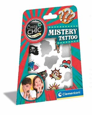 Clementoni Crazy CHIC - Kreativset - Geheimnisvolle Tattoos / ab 6 Jahren