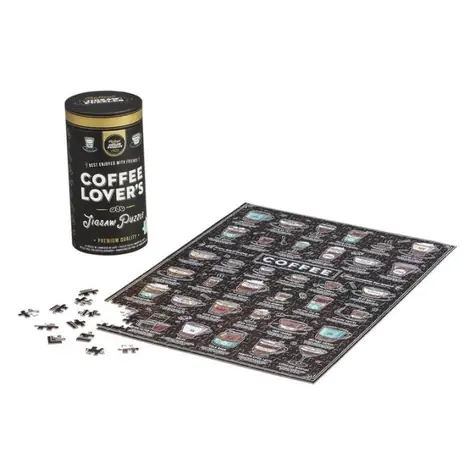 Ridley's Games - Puzzle - Für Kaffeeliebhaber / 500 Teile / ab 8 Jahren
