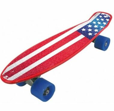 Nextreme Skateboard Freedom - USA-Flagge / bis 80 kg
