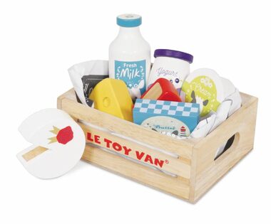 Le Toy Van Kiste mit Milchprodukten / ab 2 Jahren