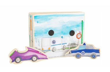 Small Foot Police Holzbuch / ab 12 Monaten