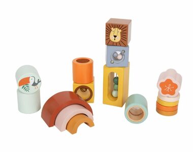 Small Foot Safari Sensory Cubes / ab 12 Monaten