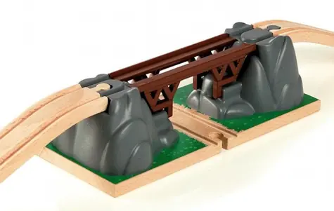 Brio Eisenbahn-Zugbrücke / ab 3 Jahren