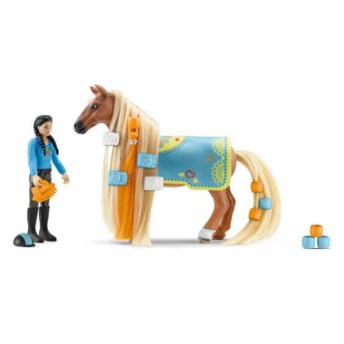 Schleich Horse Club 42585 Starterset Kim und Caramelo / ab 4 Jahren