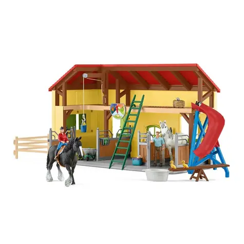Schleich Farm WORLD 42485 Stall für Pferde / ab 3 Jahren