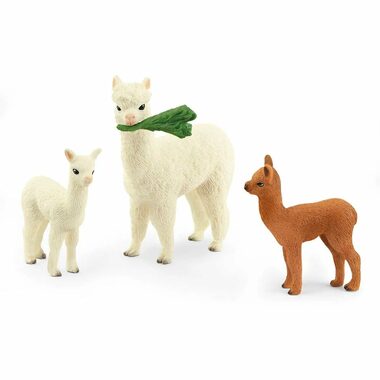 Schleich Wild Life 42544 Alpaka-Lama-Familie / ab 3 Jahren