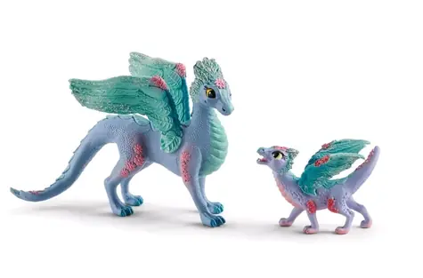 Schleich Bayala 70592 Blumendrache, Mutter und Baby / ab 5 Jahren