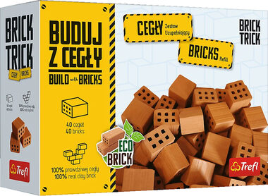 Trefl - Brick Trick Nachfüllbausteine / Anzahl der Bausteine: 40 / ab 6 Jahren