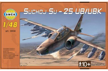 Směr Suchoi Su-25 UB/UBK / Plastikmodell / 1:48 / 134 Teile / ab 10 Jahren