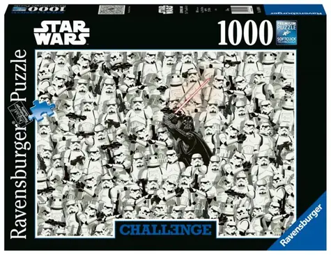 Ravensburger Challenge Puzzle: Star Wars / 1000 Teile / 70 x 50 cm / ab 14 Jahren