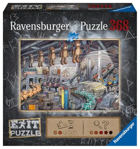 Ravensburger Exit-Puzzle: In der Spielzeugfabrik / 368 Teile / 70 x 50 cm / ab 12 Jahren