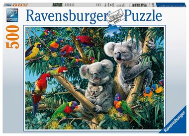 Ravensburger - Puzzle - Koalas auf einem Baum / 500 Teile / ab 9 Jahren