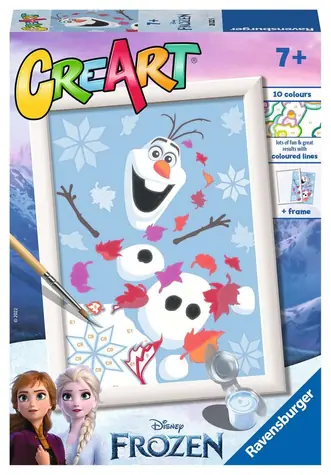 Ravensburger CreArt Disney: Das gefrorene Königreich: Der lachende Olaf / ab 7 Jahren