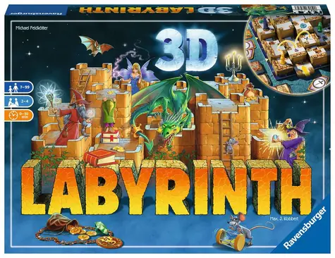 Ravensburger Labyrinth 3D / ab 7 Jahren
