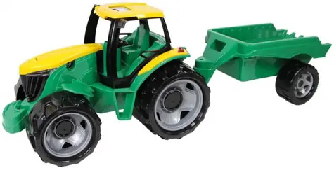 Lena Traktor mit Anhänger grün / ab 3 Jahren