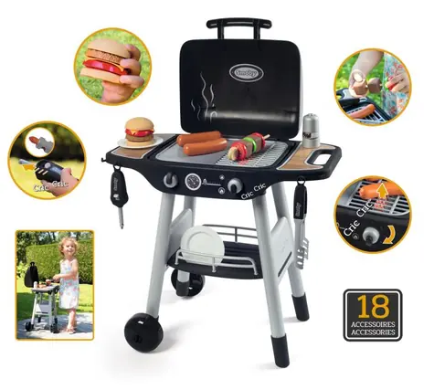 Smoby Gartengrill mit Zubehör / ab 3 Jahren