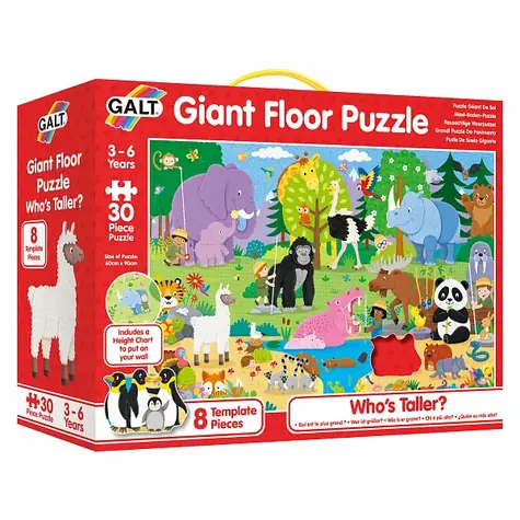 Galt Großes Bodenpuzzle - Wer ist größer? / ab 3 Jahren