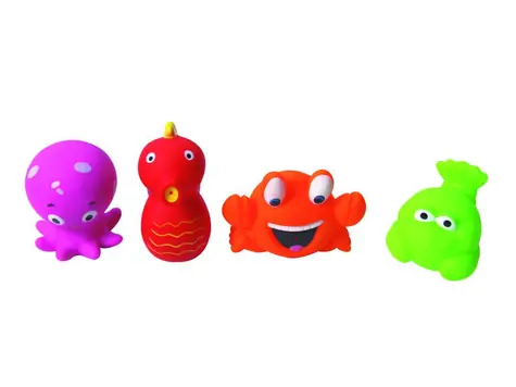 Ludi Wasserspielzeug Meerestiere 4tlg / ab 10 Monaten