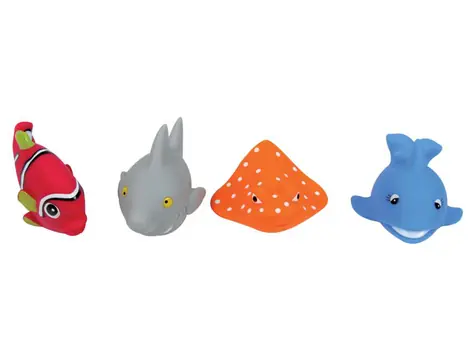 Ludi Fisch Wasserspielzeug 4tlg / ab 10 Monaten