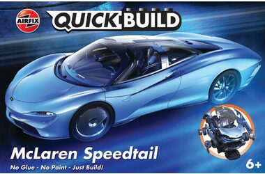 Airfix QUICKBUILD J6052 - McLaren Speedtail / Plastikmodell / 37 Teile / Schwierigkeit 1