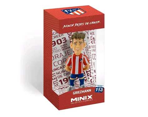 Minix Fußball: Club Atletico Madrid - GRIEZMANN / ab 3 Jahren