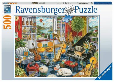Ravensburger Musikzimmer / 500 Teile / ab 14 Jahren