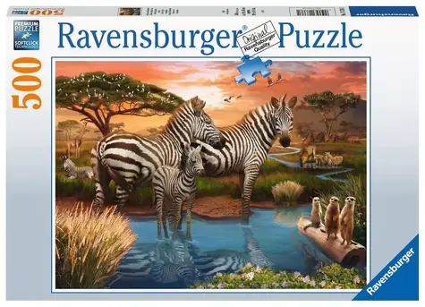 Ravensburger Zebras / 500 Stück / ab 12 Jahren