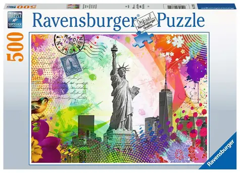 Ravensburger Postkarten aus New York / 500 Stück / ab 12 Jahren