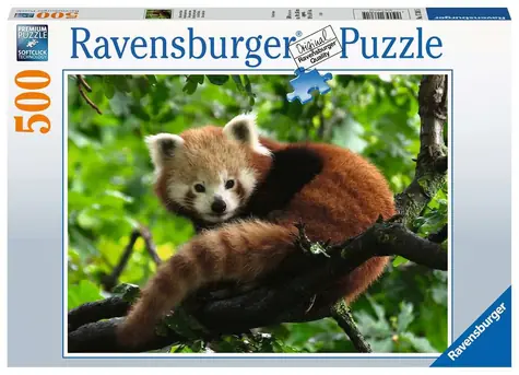 Ravensburger Panda rot / 500 Stück / ab 12 Jahren