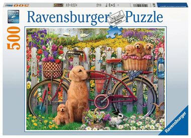 Ravensburger Süße Hunde / 500 Teile / ab 10 Jahren