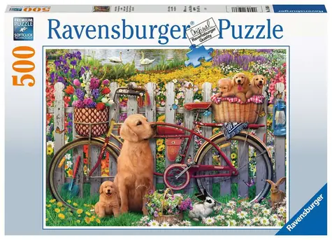 Ravensburger Süße Hunde / 500 Teile / ab 10 Jahren