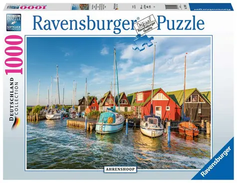 Ravensburger Romantikhafen Ahrenshoop / 1000 Teile / ab 14 Jahren