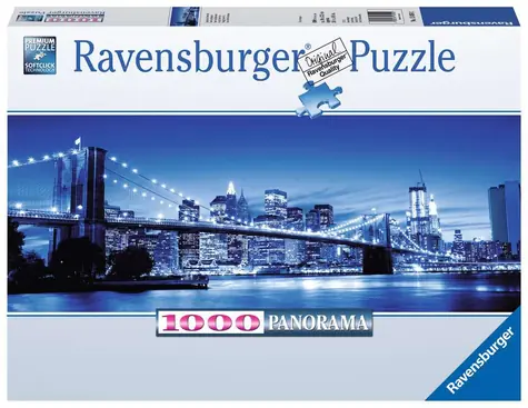 Ravensburger Dämmerung in New York / 1000 Teile Panorama / ab 14 Jahren