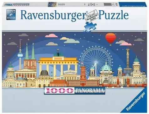 Ravensburger Berlin bei Nacht / 1000 Teile Panorama / ab 14 Jahren
