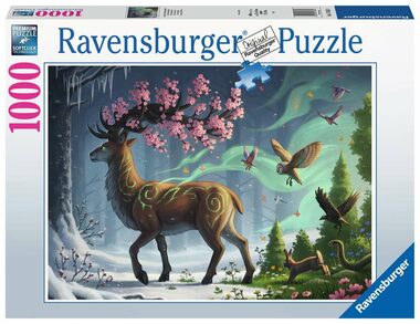 Ravensburger Frühlingshirsch / 1000 Stück / ab 14 Jahren