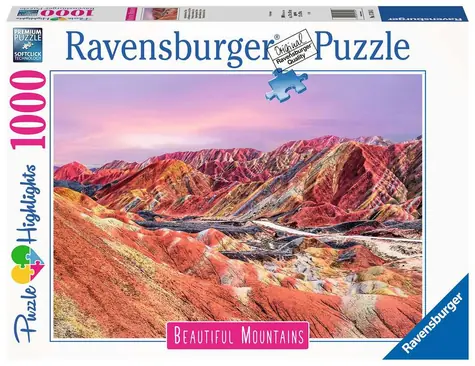 Ravensburger Atemberaubende Berge Regenbogenberge China / 1000 Stück / ab 14 Jahren