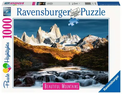 Ravensburger Atemberaubende Berge Mount Fitz Roy Patagonien / 1000 Teile / ab 14 Jahren