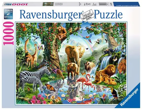 Ravensburger Abenteuer im Dschungel / 1000 Teile / ab 14 Jahren