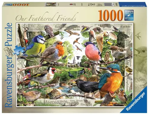 Ravensburger Unsere gefiederten Freunde / 1000 Stück / ab 14 Jahren