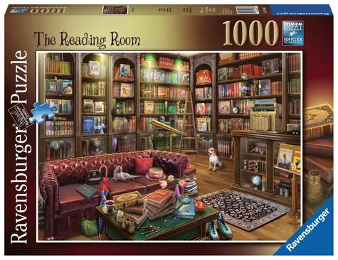 Ravensburger Cosy-Bibliothek / 1000 Teile / ab 14 Jahren