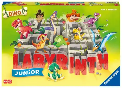 Ravensburger Labyrinth Junior Dinosaurier / ab 4 Jahren 