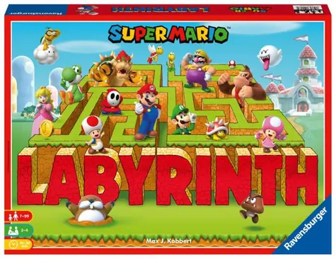 Ravensburger Labyrinth Super Mario / ab 7 Jahren 