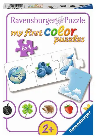Ravensburger Mein erstes Puzzle Lass uns Farben lernen 6x4 Teile / ab 2 Jahren 