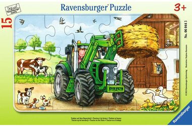Ravensburger Ackerschlepper / 15 Teile / ab 3 Jahren 