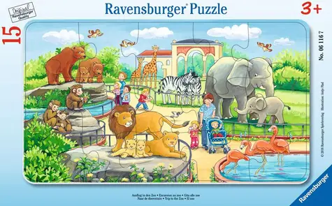 Ravensburger Ausflug in den Zoo / 15 Teile / ab 3 Jahren 