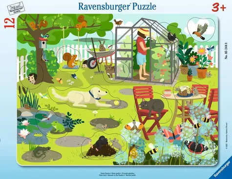 Ravensburger Unser Garten / 12 Teile / ab 3 Jahren 