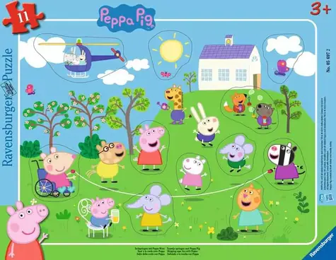 Ravensburger Peppa Pig - 5-17 Stück / ab 3 Jahren 